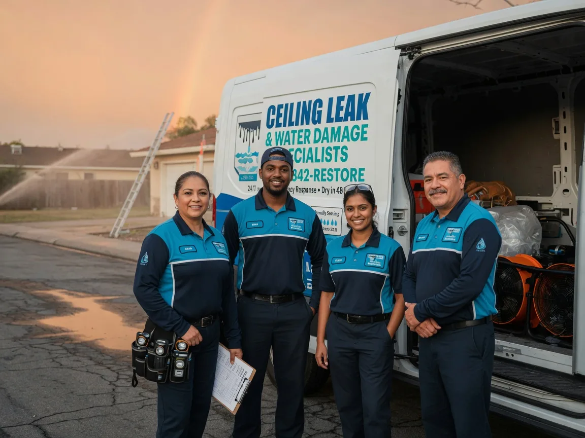 Ceiling Leak Cleanup company in Milton, WI